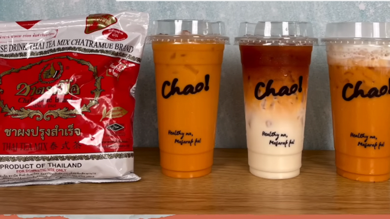 types of thai tea