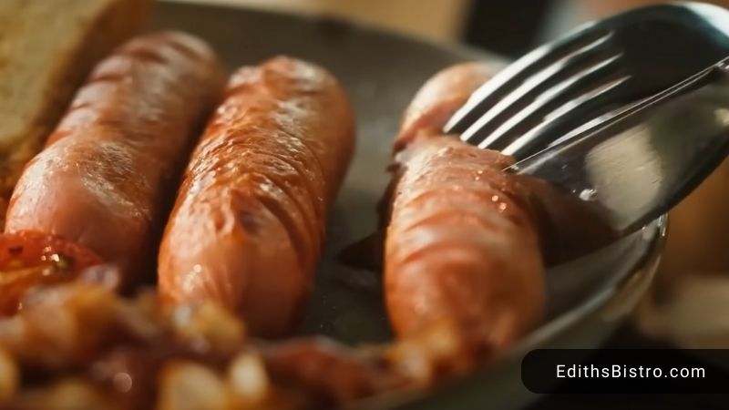 how long to air fry some kinds of chicken sausages