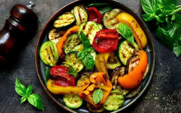 Grilled vegetables