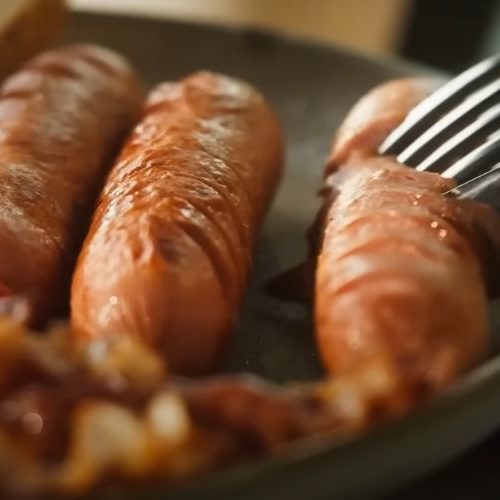 how to air fry chicken sausage