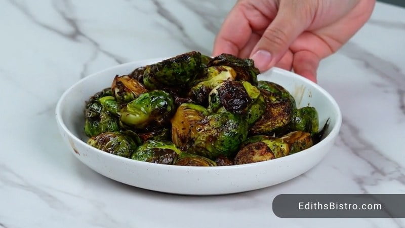 Balsamic Glazed Brussels Sprouts