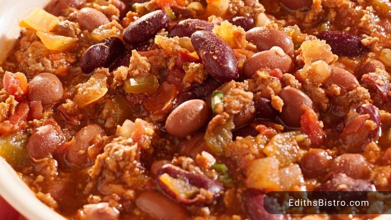 can you cook ground beef in a crock pot for chili