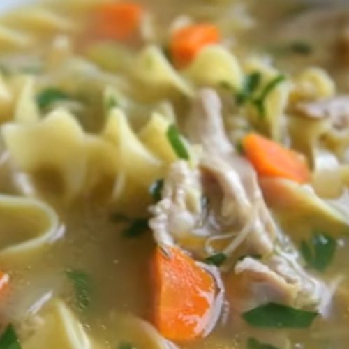 Chicken noodle soup