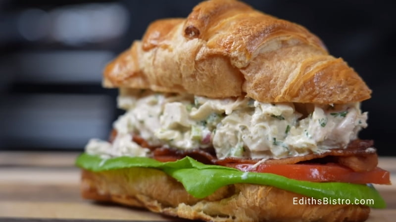 chicken salad croissants