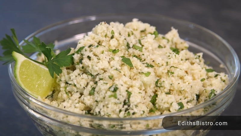 Cilantro Lime Cauliflower Rice