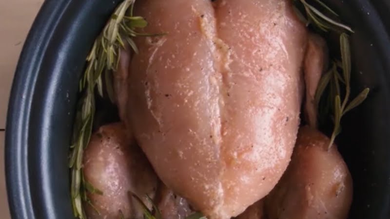 You can defrost rotisserie chicken using microwave