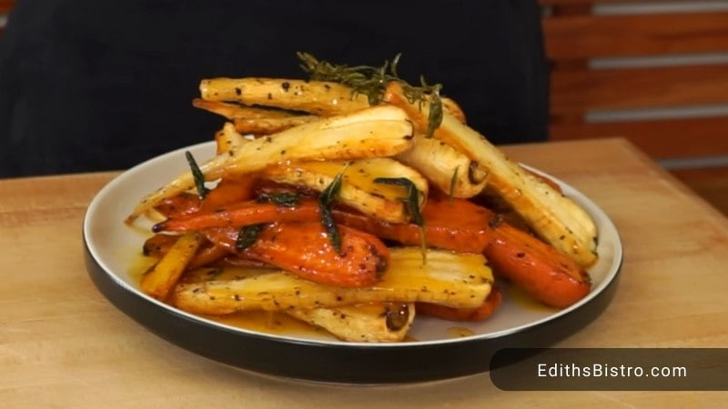 Honey Glazed Parsnips