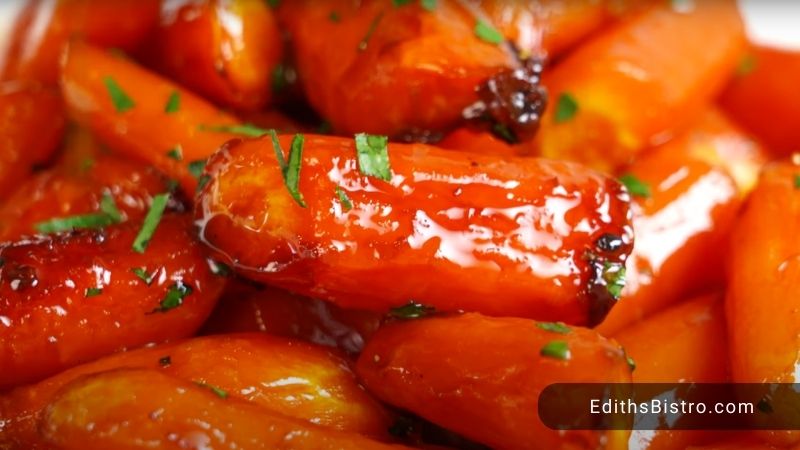 maple glazed carrots