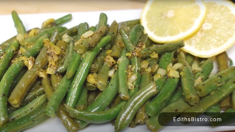 lemon garlic green beans