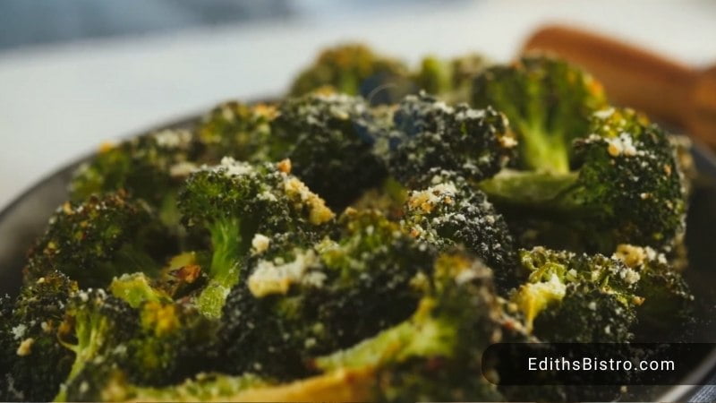 Roasted Broccoli with Lemon and Parmesan