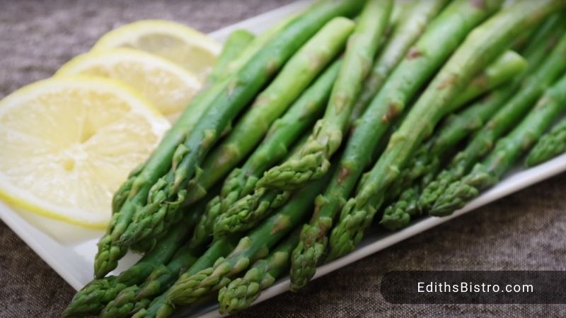 steamed asparagus