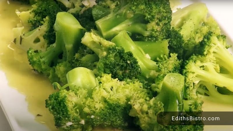 steamed broccoli