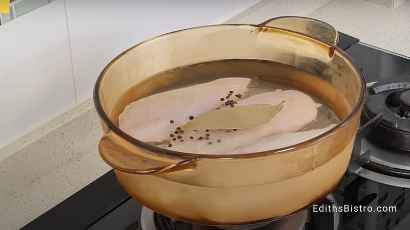 step to boil chicken thighs