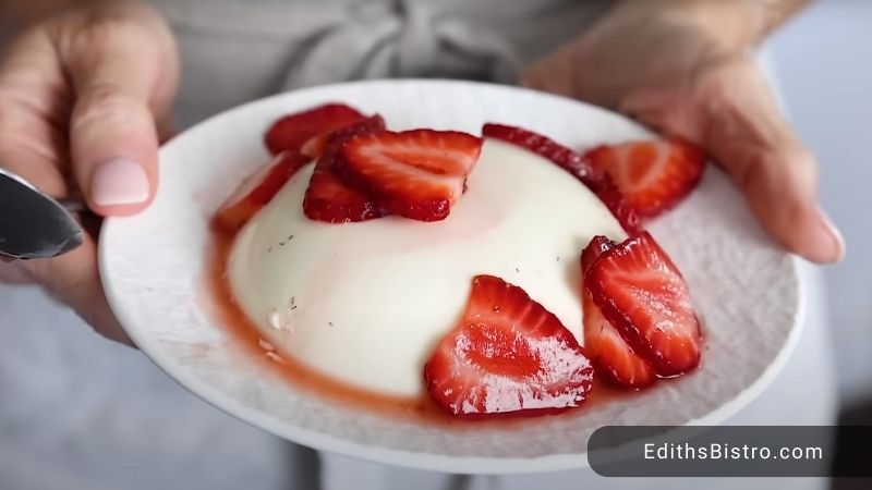what dessert to serve with beef bourguignon panna cotta