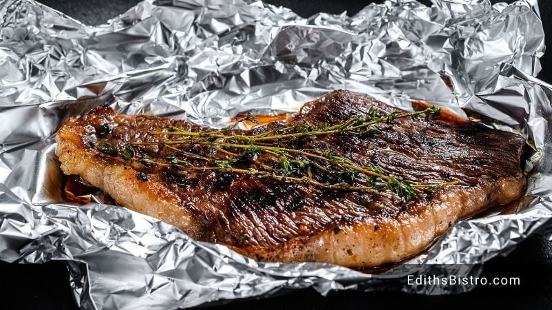 how long to bake steak at 350 in foil