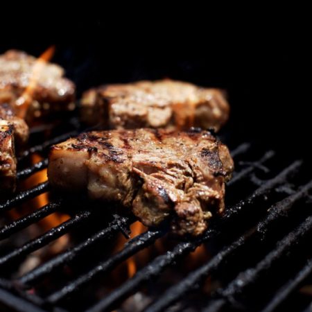 how to baste a steak on the grill