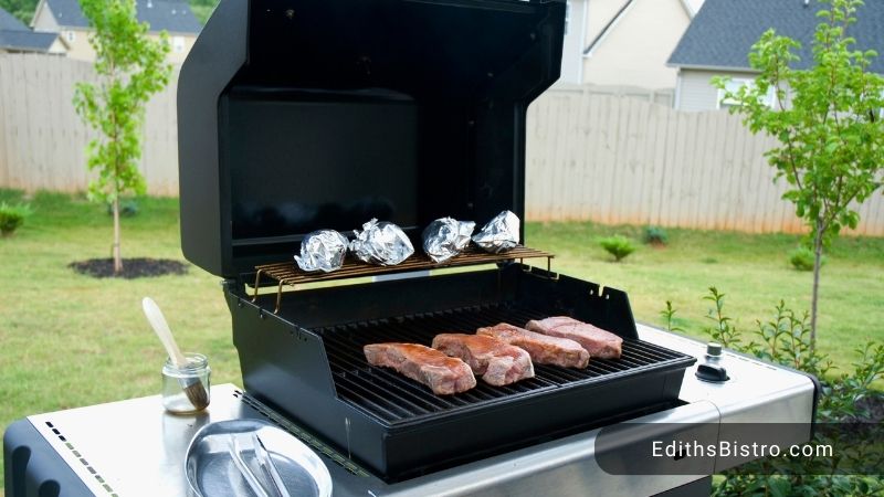 how to grill a frozen steak on a gas grill