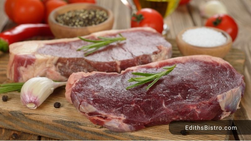 is brown uncooked steak bad