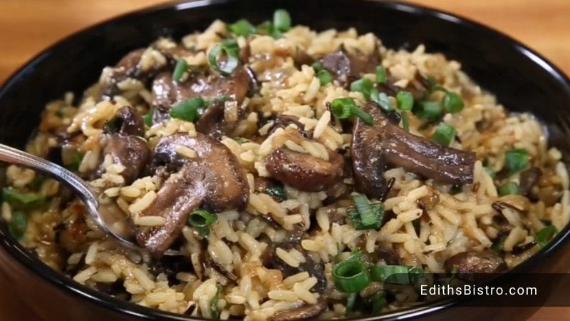 Wild Rice with Mushrooms