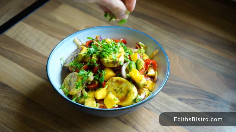 Sweet & Spicy Plantain Salad