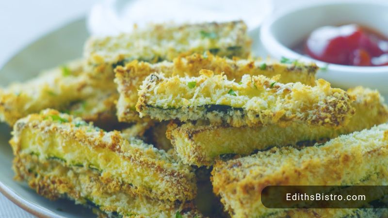 Zucchini Fries in Parmesan