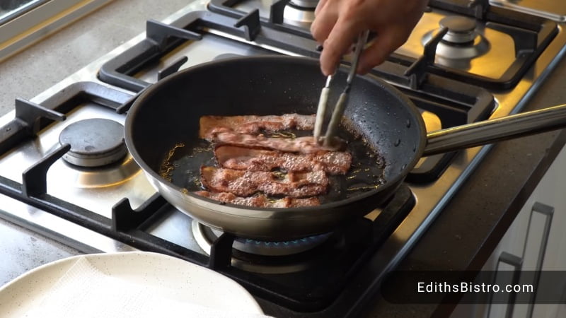 Crispy Pan Fried Bacon